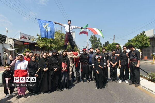 راهپیمایی روز قدس در بابلسر