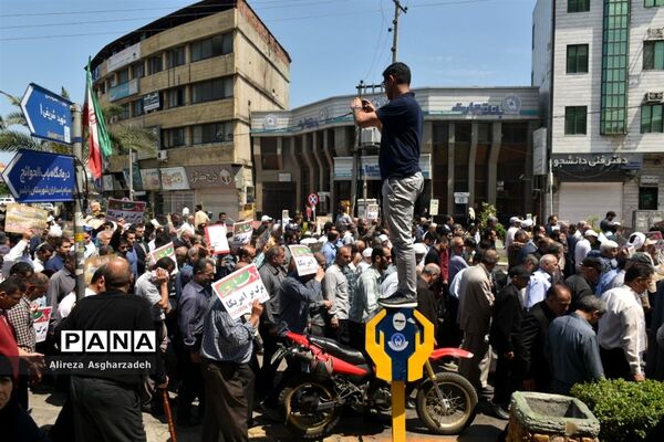 راهپیمایی روز قدس در بابلسر