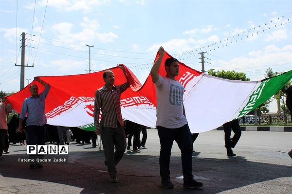 حضور پرشور مردم اسلامشهردر راهپیمایی روز جهانی قدس