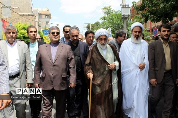 حضور پرشور مردم اسلامشهردر راهپیمایی روز جهانی قدس