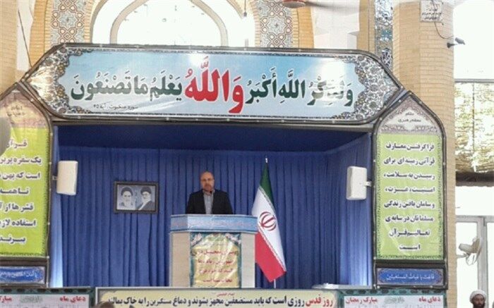 قالیباف :دفاع از مظلوم، تکلیف شرعی ماست