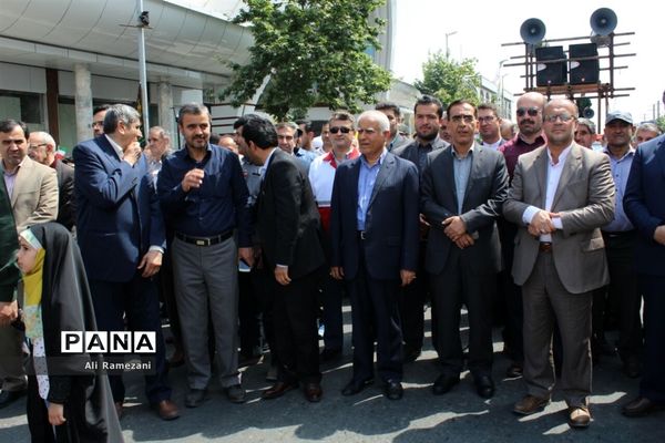 راهپیمایی روز قدس در قائم‌شهر