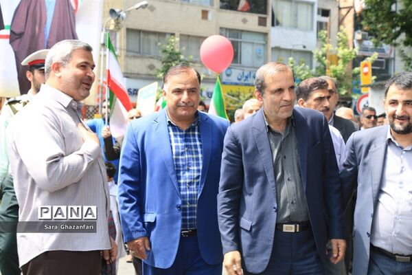 راهپیمایی روز قدس در ساری
