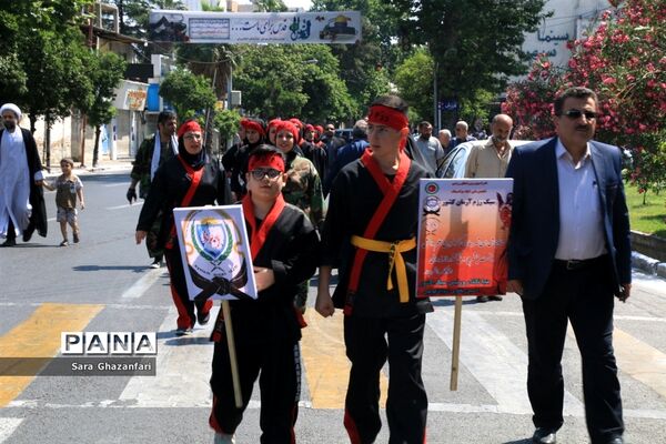 راهپیمایی روز قدس در ساری