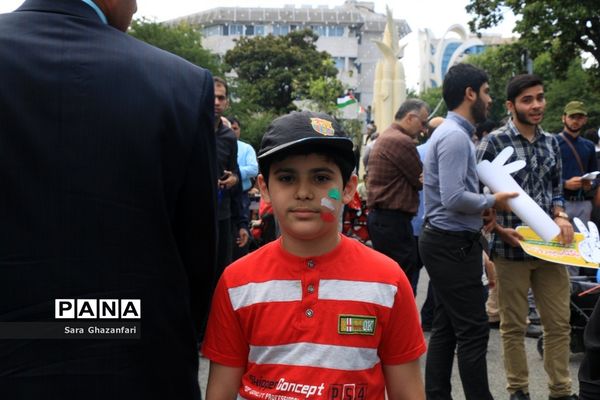 راهپیمایی روز قدس در ساری