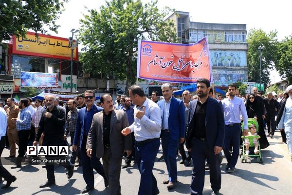 راهپیمایی روز قدس در ساری