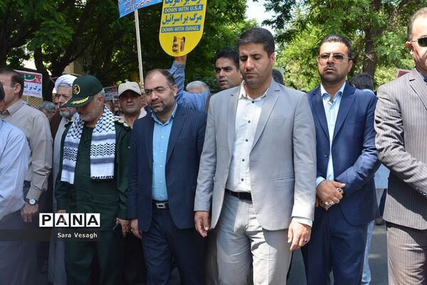 راهپیمایی عظیم روز جهانی قدس در شهریار