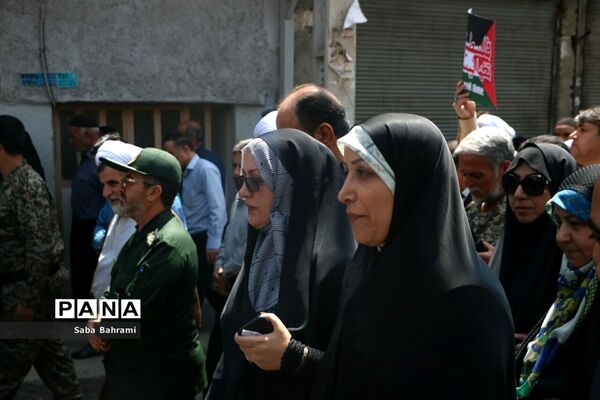 راهپیمایی بزرگ مردم شهرقدس در روز جهانی قدس