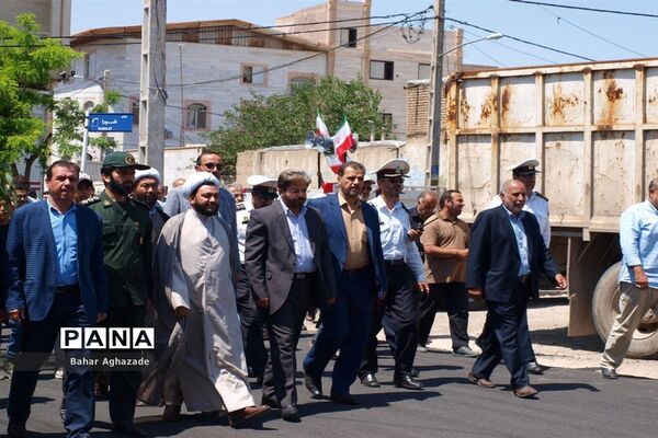 حضور باشکوه مردم فشافویه در راهپیمایی روز جهانی قدس