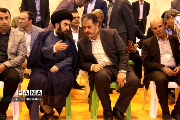 کلنگ‌زنی مدرسه شهید شیرویه و افتتاحیه سالن ورزشی دبیرستان نیکان سرخ‌رود