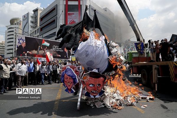 راهپیمایی روز جهانی قدس در تهران-3