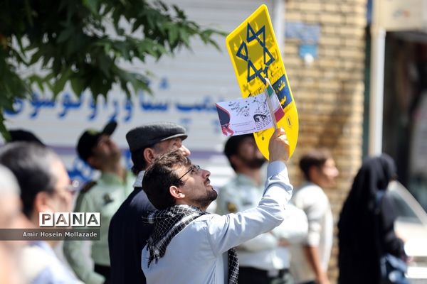 راهپیمایی روز جهانی قدس در ارومیه -2