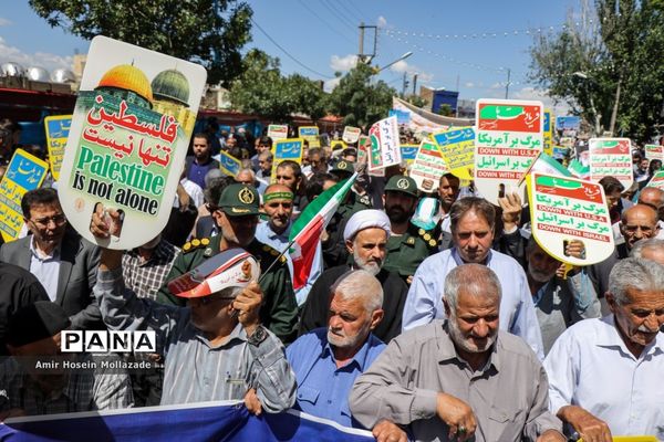 راهپیمایی روز جهانی قدس در ارومیه -2