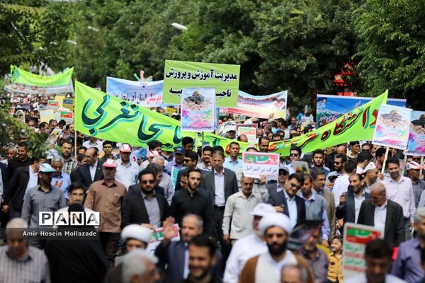 راهپیمایی روز جهانی قدس در ارومیه -2