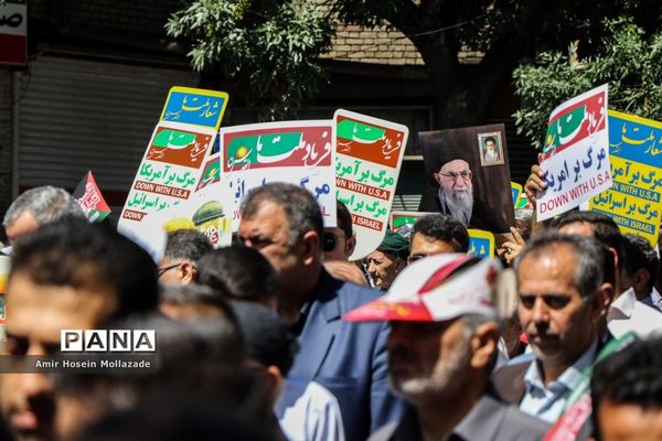 راهپیمایی روز جهانی قدس در ارومیه -2