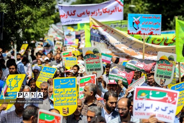راهپیمایی روز جهانی قدس در ارومیه -2