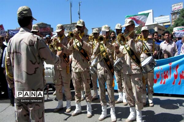 راهپیمایی روز قدس در کرمانشاه