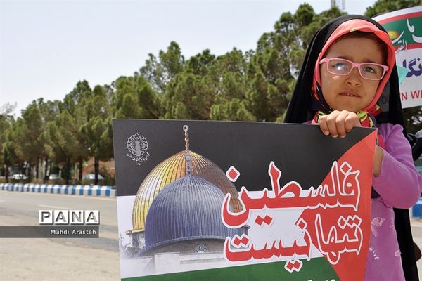 راهپیمایی روزجهانی قدس درشهرستان خوسف خراسان جنوبی