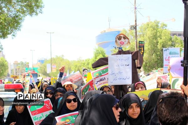 راهپیمایی روز جهانی قدس در بوشهر-1