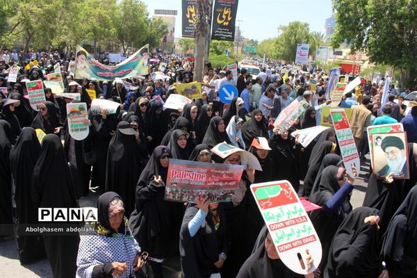 راهپیمایی روز جهانی قدس در بوشهر-1