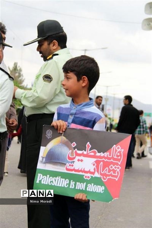 راهپیمایی روز قدس در خراسان شمالی