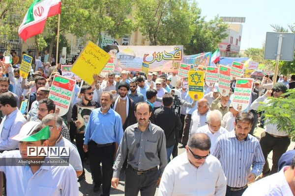 راهپیمایی روز جهانی قدس  در بوشهر-۳
