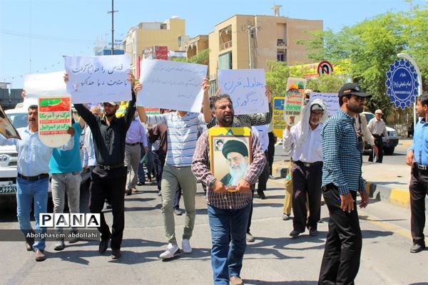 راهپیمایی روز جهانی قدس  در بوشهر-۳