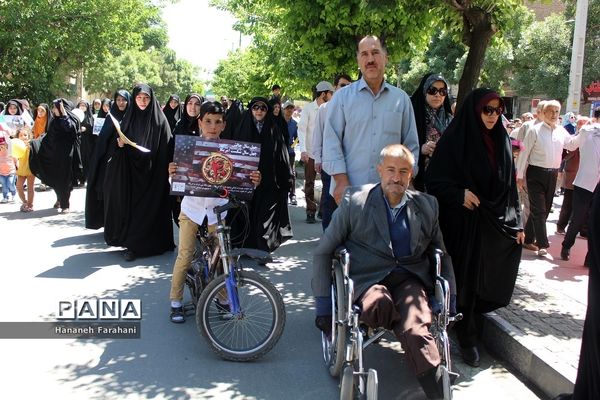 حضور پر شور مردم  استان همدان در راهپیمایی روز قدس