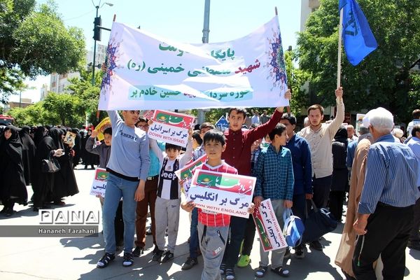 حضور پر شور مردم  استان همدان در راهپیمایی روز قدس