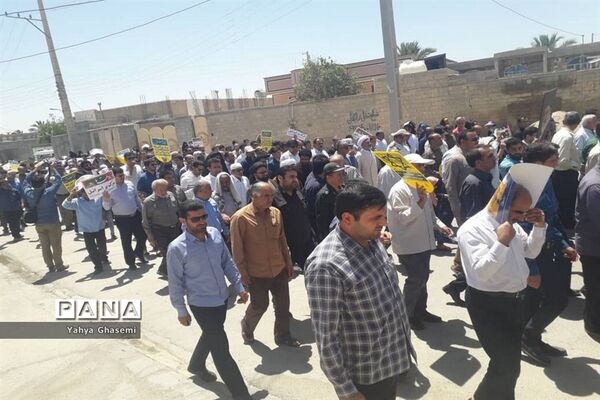 راهپیمایی روز جهانی قدس در شبانکاره