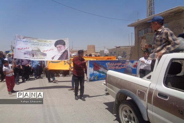 راهپیمایی روز جهانی قدس در شبانکاره