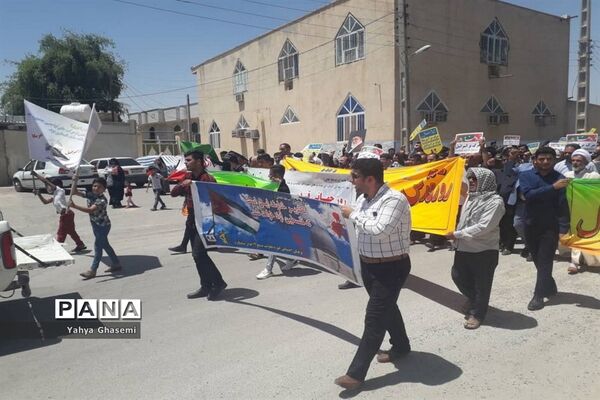 راهپیمایی روز جهانی قدس در شبانکاره