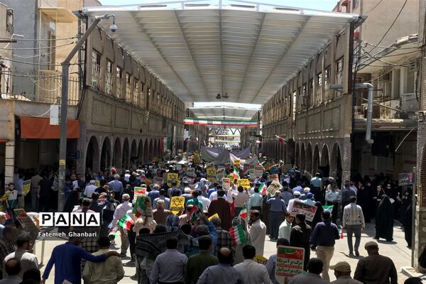 راهپیمایی روزجهانی قدس در اهواز
