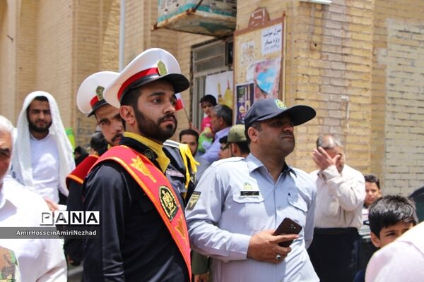 برگزاری راهپیمایی عظیم روز قدس در یزد