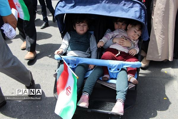 برگزاری راهپیمایی عظیم روز قدس در یزد