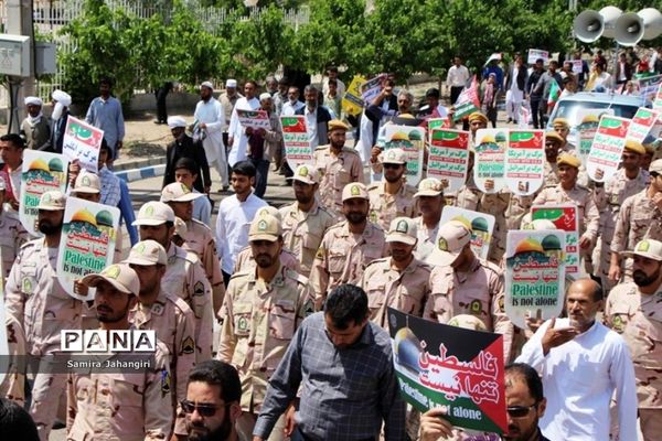 راهپیمایی روز قدس شهرستان درمیان