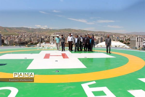 بازدید استاندار آذربایجان غربی از پروژه بیمارستان فوق تخصصی زنان ارومیه