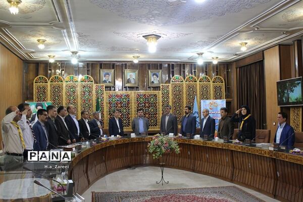 جلسه شورای برنامه ریزی سازمان دانش آموزی اصفهان