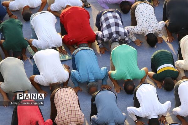 برگزاری نماز عید سعید فطر در مصلی جزیره کیش
