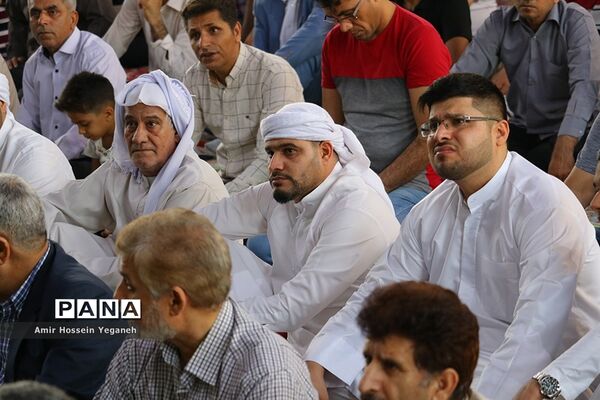 برگزاری نماز عید سعید فطر در مصلی جزیره کیش