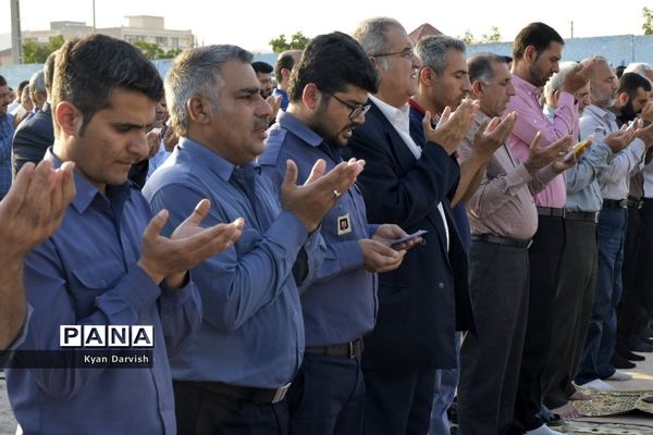 اقامه نماز عید فطر در امیدیه