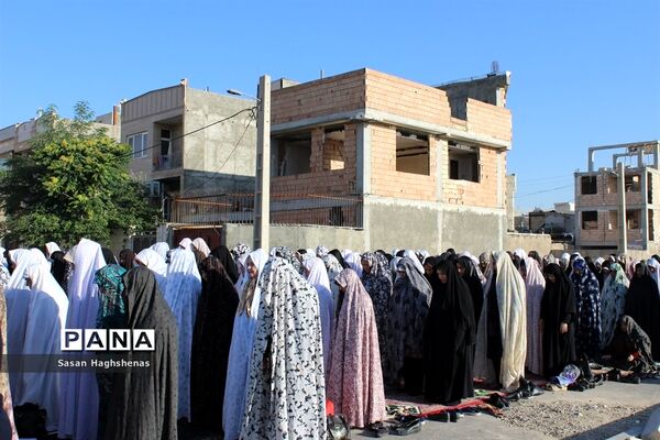 نماز عیدسعید فطردر آستان مقدس امامزاده عیسی(ع) اسلامشهر