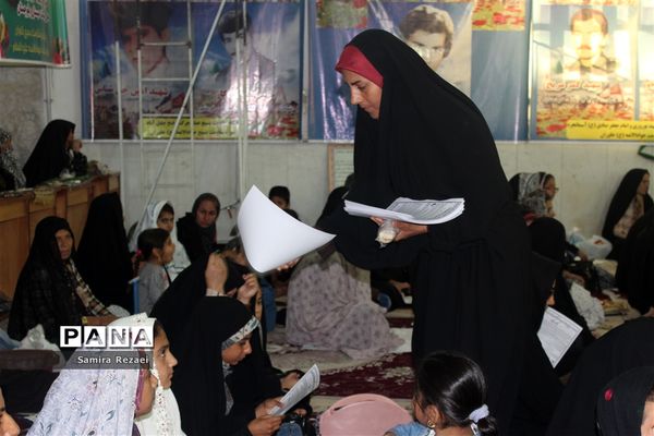 اقامه نماز عید سعید فطر در خاوران شهرستان جهرم