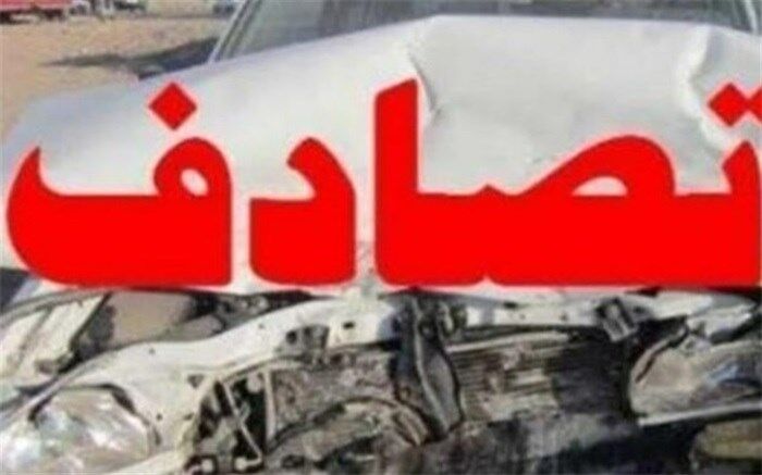 مصدومیت ۷ نفر بر اثر برخورد کامیون با یک دستگاه پژو پارس