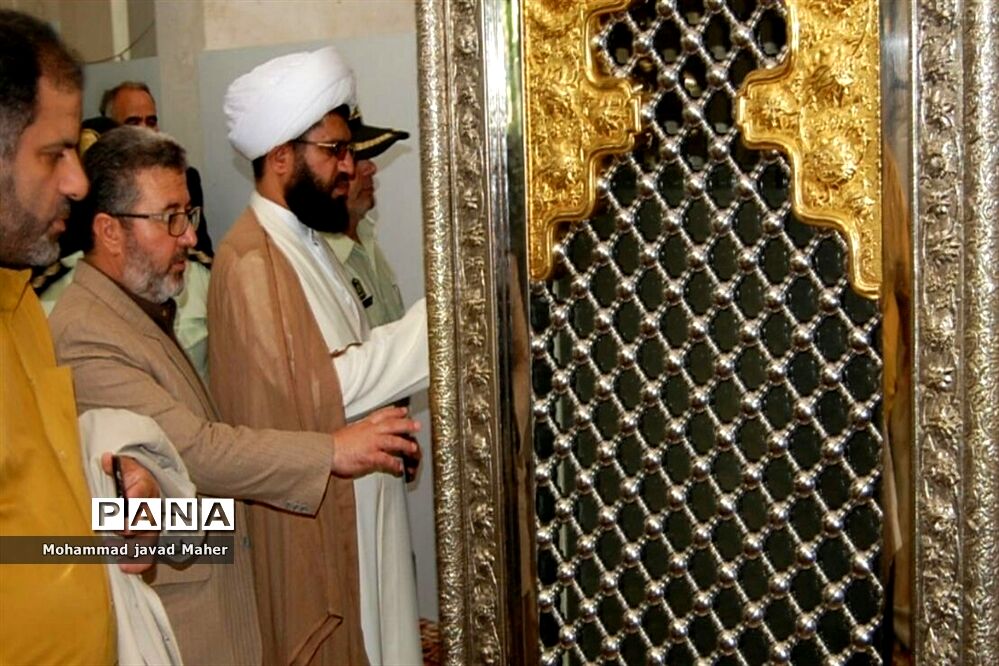 زیارت قبور شهدا و امامزاده حضرتین شهرقدس