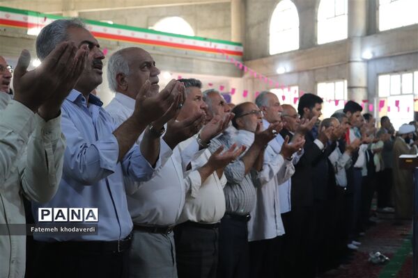 برگزاری نماز عید سعید فطردرمصلی بزرگ شهر قدس