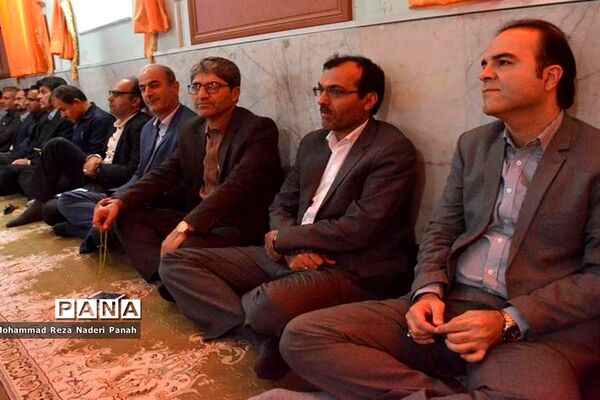 مراسم گرامیداشت سوم خرداد در اداره‌کل آموزش و پرورش استان بوشهر
