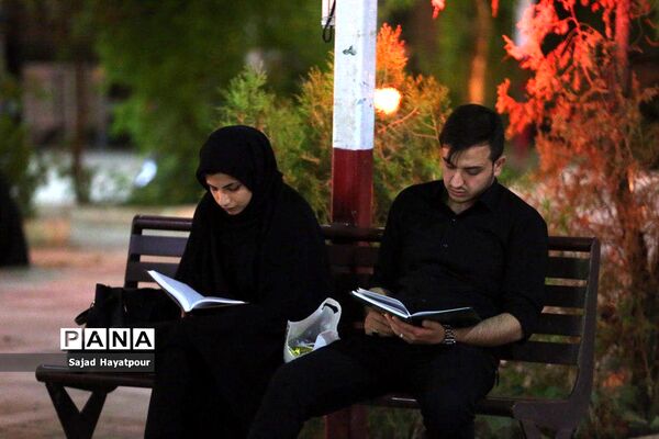 مراسم شب قدر در جوار گلزار شهدای علی ابن جعفر علیه السلام قم