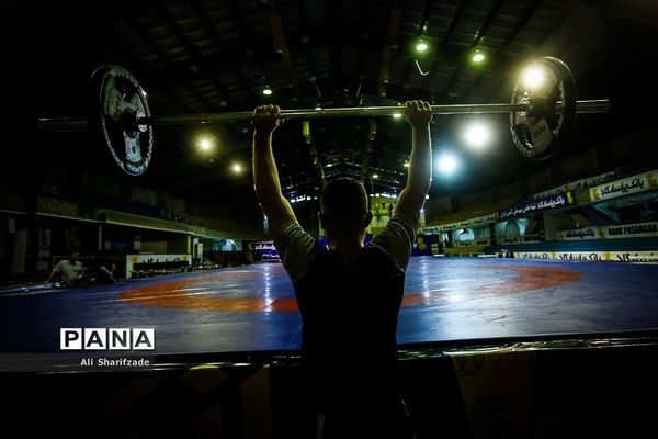 تمرین تیم ملی کشتی فرنگی