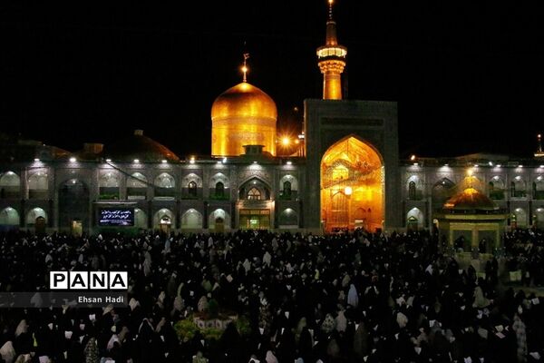 مراسم احیا شب بیست و سوم ماه مبارک رمضان در حرم مطهر رضوی